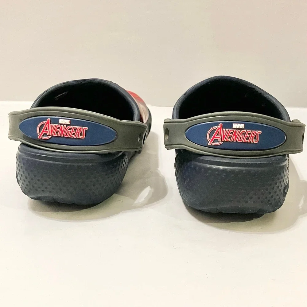 Crocs Avengers Superhero Clog Slip-On Shoes Boys Sz C 10